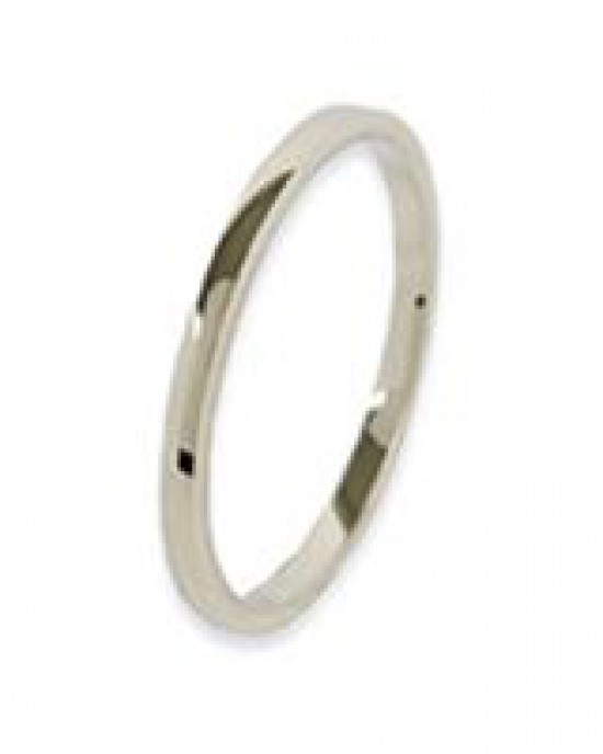 ZINZI ZILVEREN RING AANSCHUIF BOL-VLAK 1.4X1.2MM MT60 - 62852 - 0639261419-MT60