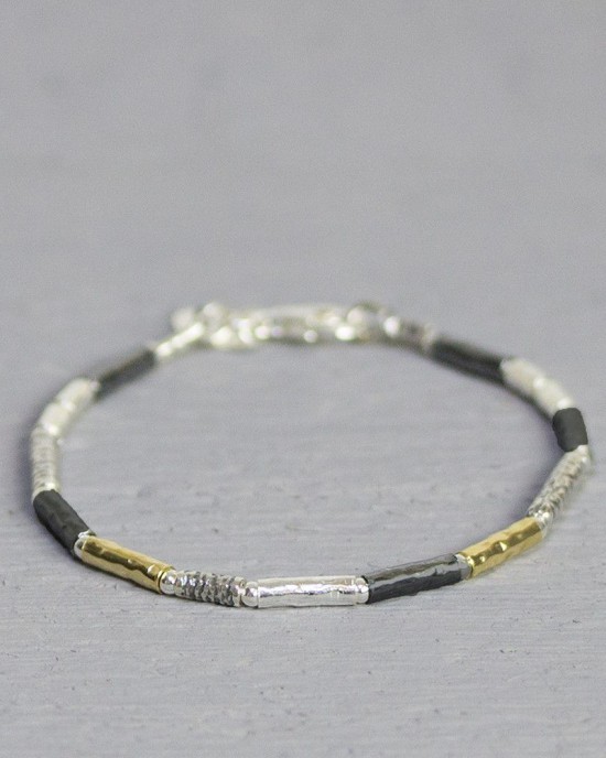 JÉH JEWELS ZILVEREN ARMBAND GOLDFILLED 20CM (Ook als 17, 18.5 en 19cm leverbaar) - 83035 - 17710-20-20CM