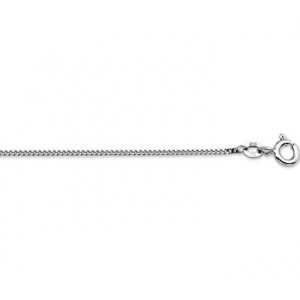 WITGOUDEN COLLIER GOURMET 1.2MM 42CM - 77912 - 4100457-42CM