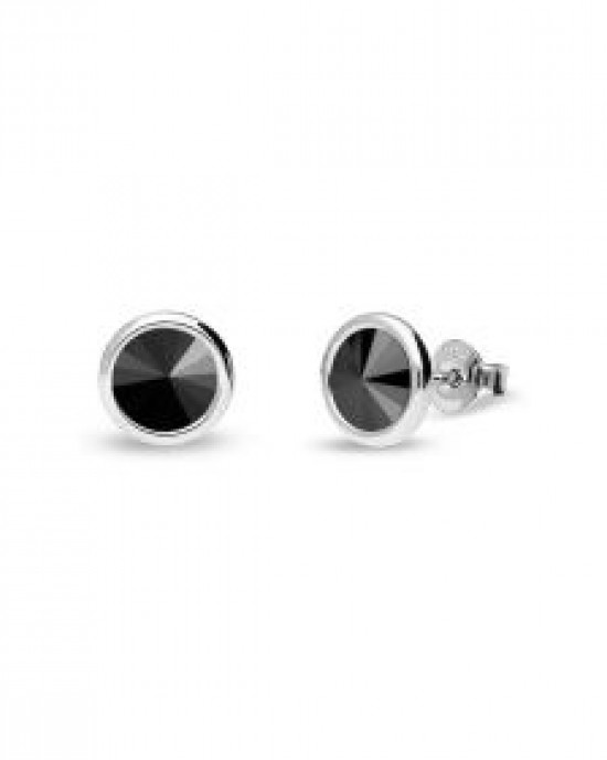 SPARK ZILVEREN OORSTEKERS BIRTDAY STONE TINY BONBON ONYX JUNE SWAROVSKI STEEN, JUNI 8.5MM - 79599 - KR1122SS29J