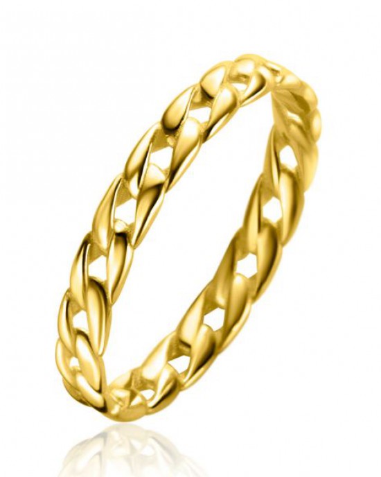 ZINZI GOUDEN RING GOURMET 3.0MM MT54 - 82499 - ZGR448-54-MT54