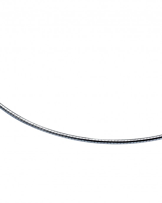 ZILVEREN COLLIER OMEGA 1.5MM 43CM - 8999 - ZIOM15-43-43CM